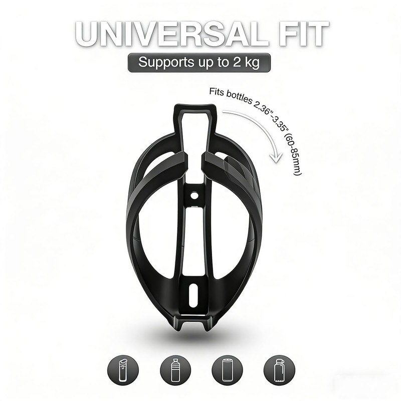 Original Scooter Water Bottle Holder Ultra-Light Bottle Cages with Screws