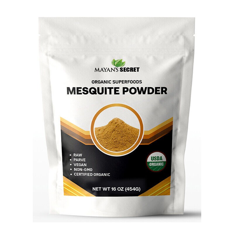 Mesquite Powder USDA Certified Organic Non GMO, Vegan Protein Superfood