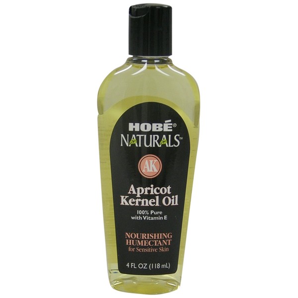 Hobe Naturals Apricot Kernel Oil, 4 Fluid Ounce
