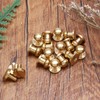 Moicstiy 15Set 6mm Round Head Button Studs Solid Brass Button