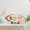 1 Year Anniversary Wedding Gifts for Husband, DIY Wooden Clock