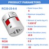 Shaft Coupling 6 mm to 8 mm Waves Flexible Elastic