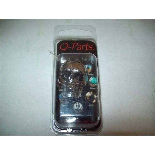 Q-Parts NEW Q-Parts Custom Guitar Knob - JUMBO SKULL II,