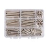 INCREWAY 5mm X 25/30/35/40/45mm Nickel Plated Binding Chicago Screw Posts