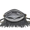 Solene Fringe Crossbody Shoulder Bag with Strap, Tassel Messenger bag,