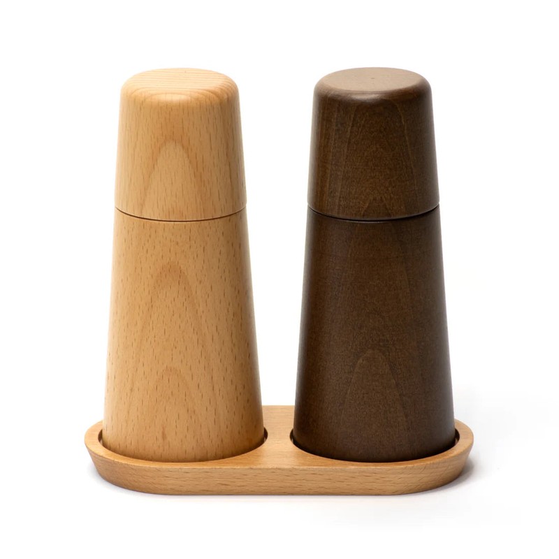 Sands Made Salt & Pepper Mill Bundle, Black Walnut /