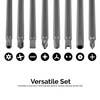 NEIKO 10224A 1/4" Extra Long Security Bit Set, 32 Piece