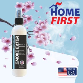 Smoke Eater All Purpose Odor Eliminator - Breaks Down Foul Scents at the Molecular Level - Smoke, Food, Pet and Stale Odor - Ideal For The Home, Apartment Cars, Boats - 4 oz Travel Bottle (Spring Fresh Linen)