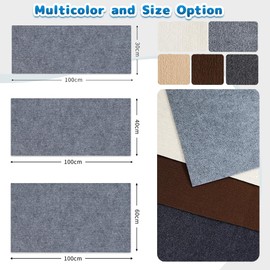 Adhesive Cat Scratcher Mat, Cat Scratching Post DIY Climbing Carpet, Trimmable Cat Scratch Furniture Protector Pad for Wall Couch