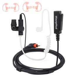 Radio Earpiece for Motorola SL300 Earpiece with Mic,Radio Ear Piece Compatible with SL-300 SL3500e TLK100 TLK110 SL7550 SL7550e SL-3500e with mic Acoustic Tube PTT
