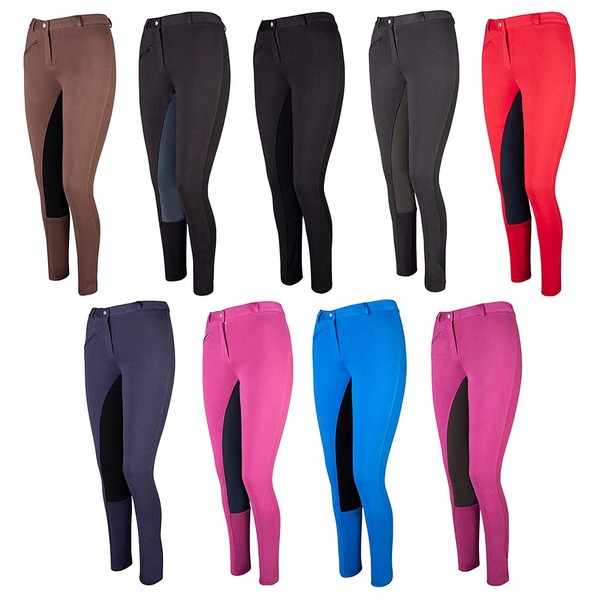 Pfiff 101197 Ladies’ Full-Seat Riding Breeches, 9 Colours, All Sizes,