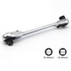 JUSTAUS 1/4 Inch Mini Double Headed Ratchet Wrench 72 Tooth