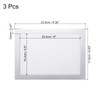 PATIKIL A5 5.6x8 Inch Magnetic Sign Holder, 3 Pack Document