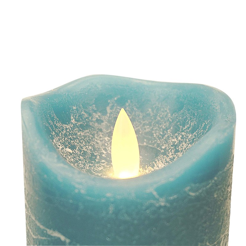 iZAN 3 Pack Real Wax Flameless Candles Battery Operated LED