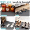 J1YL2C 34" x 22" Inch Silicone Sink Mat, Leak-Proof Cabinet