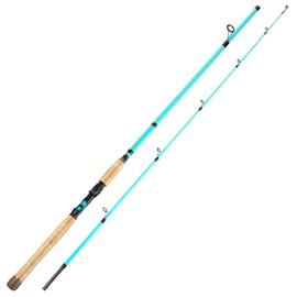 Sougayilang Inshore Saltwater Fishing Rods, Spinning Rods and Casting Rods with AAA Cork Handles,IM7 Toray Carbon Blanks- 7' (Blue- Spinning)