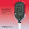 Titan Nova 14L Pickleball Paddle, Fire Cloud