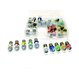 Lumiglow 36pc Variety Instrument Panel Dashboard LED Lights Bulbs Kit BA9S 53 1895 Mopar