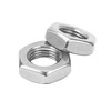 Ctyjia 30 PCS Hex Thin Nuts M5 Locking Nuts, 304