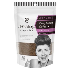 Organic Instant Coffee (Caffeinated/Decaffeinated), Made in Germany (1.8 oz (50 g), Organic, Pregnant, Pregnant, Safe, No Pesticides, Refill, Additive-Free, Swiss Water Process