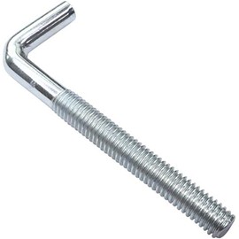 AERZETIX - C47896 - Set of 20 Screw Hooks Metal with Metric Thread M5 x 50 mm - Angle Hook - Hooks in the Shape of L - Screw Hooks for Hanging