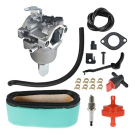LiGuVCY Carburetor Kit Replacement for Briggs & Stratton 799727 Engine Lawn Mower 496894S 496894 Air Filter