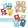 Papierdrachen 4 High-Quality Plastic-Free School Folders with Elastic Band in