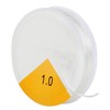 TRIXES Clear Elastic Spool – 1mm Strong & Stretchy Cord