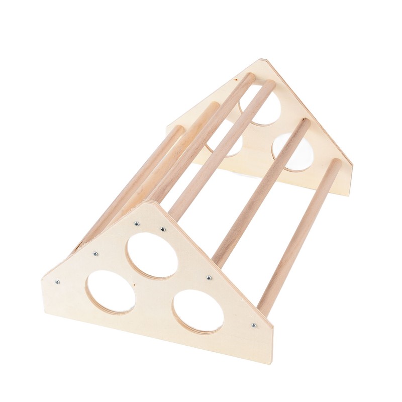 Pet Chicken Wood Stand Hand Made Small Chicken Roost Rack