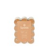 Spaas Scented Tealights flatpack x24 4.5h, Delightful Dawn, Terracotta Orange