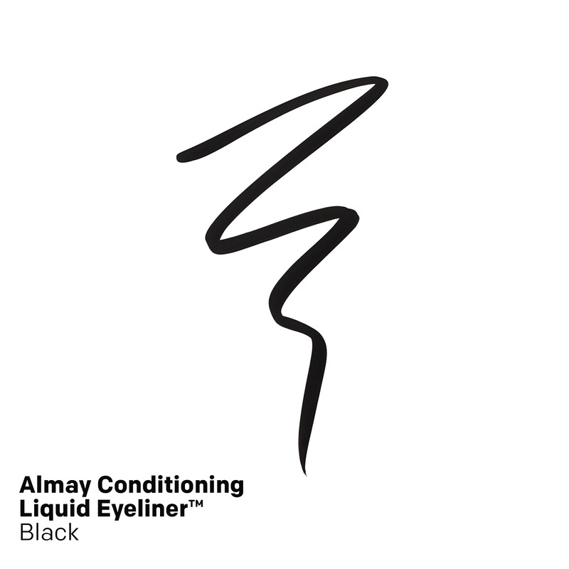 Almay Conditioning Liquid Eyeliner, Longwearing, Waterproof, Hydrating, Stocking Stuffer for