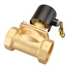 Baomain Pneumatic 2 Inch Normally Open 2 Way Brass Electric