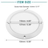ACROPIX 5" Car Metal White Speaker Cover Mesh Subwoofer Grill