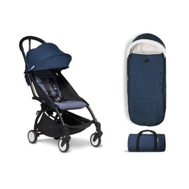 BabyZen Yoyo+ Footmuff Navy Blue