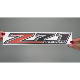 Z71 Off Road Decals for Chevy Silverado 2014-2018 Bedside Truck Stickers (Set of 2) (Reflective)