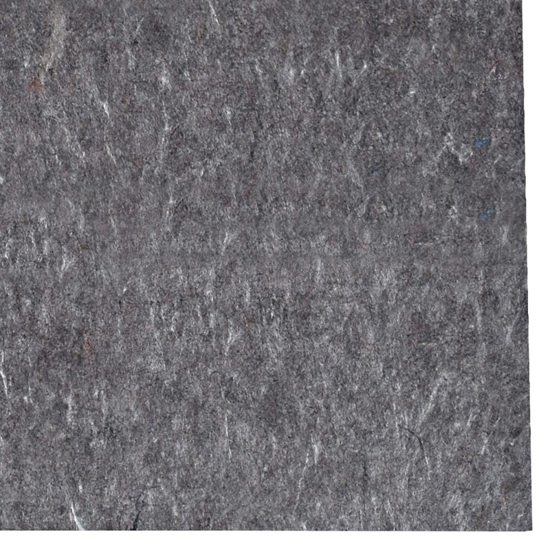 Linon PAD-UL0435 Underlay-Premier Plush & Multi Grey, 3 x 5