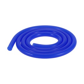 Hihaha Silicone Vacuum Tubing Hose Automotive Vacuum Line High Temperature 4Ft 1/4" 6mm ID 2.5mm Thickness 1 Pcs Blue 130PSI Max Pressure