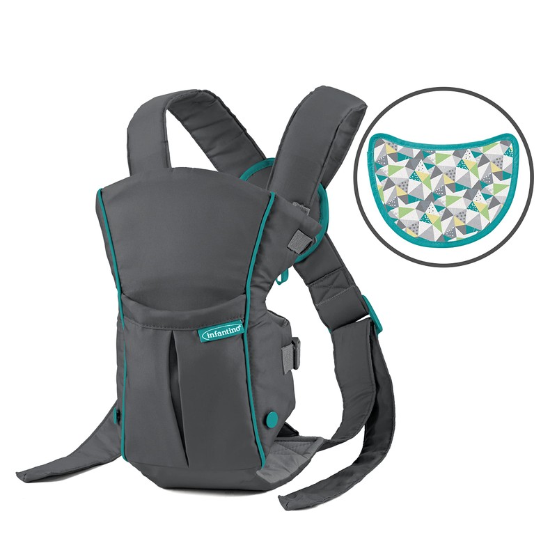 Infantino Swift Classic Carrier with Pocket, 2-Ways to Carry Carrier
