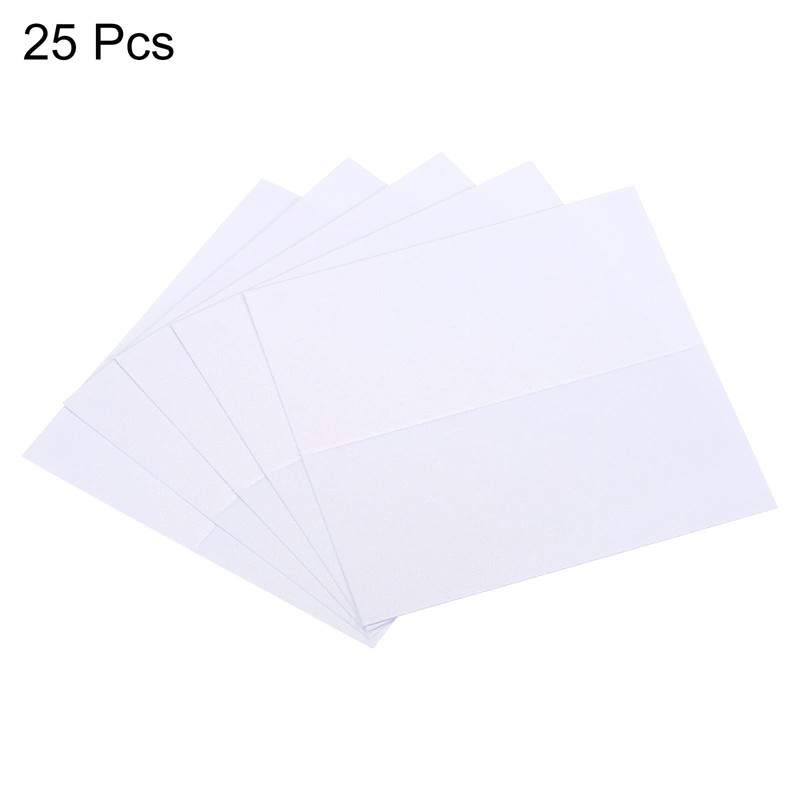 PATIKIL 25 PCS Table Name Place Cards Favor Decorations Foldable