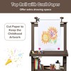 OLAKIDS Easel for Kids, 3 in 1 Wooden Standing Art