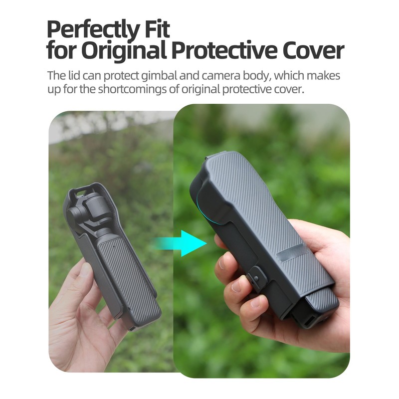 CERFFOOL Protective Case for DJI Osmo Pocket 3 Gimbal Cover