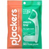 Plackers Micro Mint Dental Floss Picks, 90 Count (Pack of