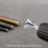zalati External Chamfer Tool HSS Deburring Tools with Hex Shank