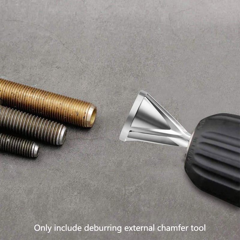 zalati External Chamfer Tool HSS Deburring Tools with Hex Shank