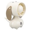 Handheld Fan Cute Cartoon Dog Shaped 3 Speeds Rechargeable Portable