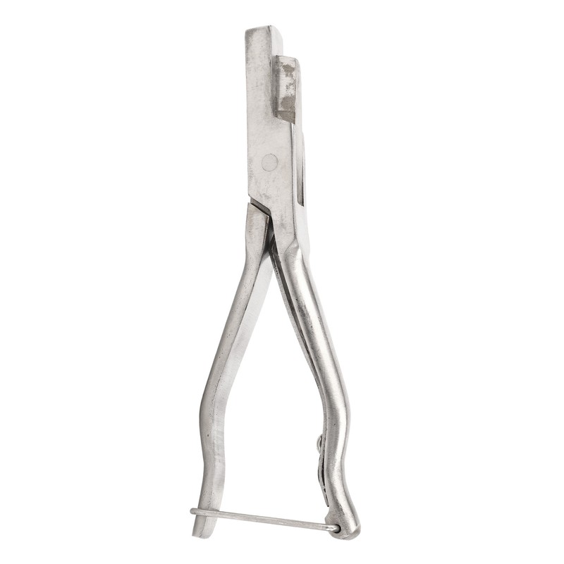 Pig Ear Tag Plier Stainless Steel Animal Ear Notcher with