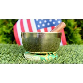 4.5 inches Diameter Handmade singing bowl- Chakra Healing Meditation Bowl-Set 1