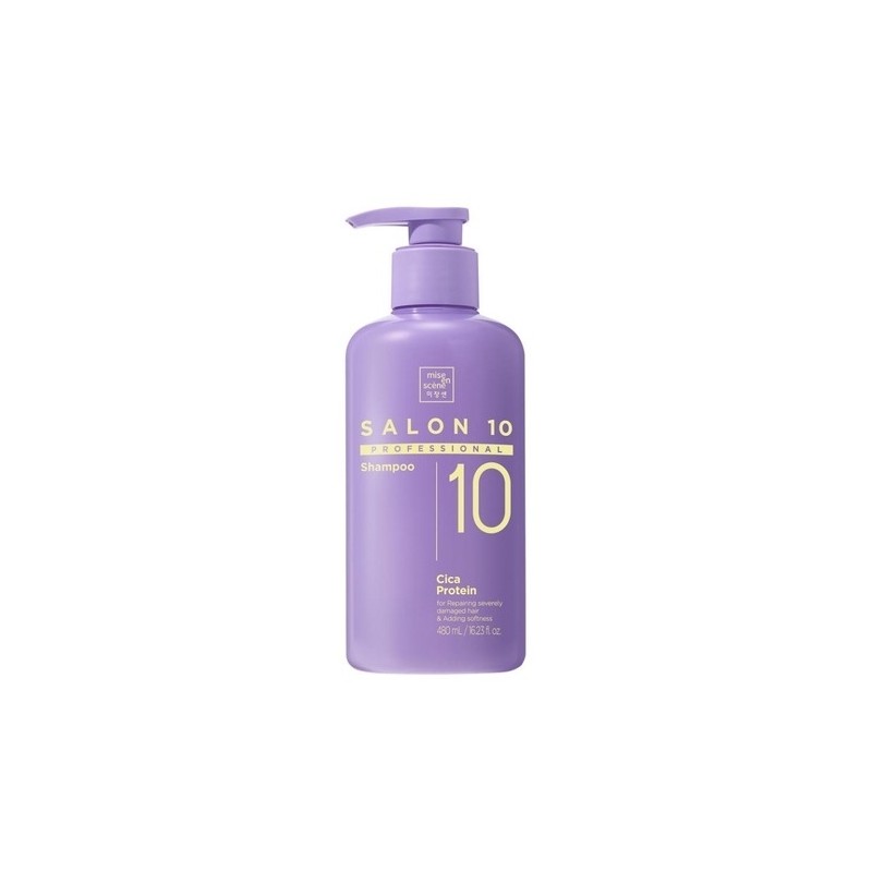 Mise-en-scène Salon 10 Professional Cica Protein Shampoo 480ml / 미쟝센
