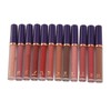 12Pcs Matte Lip Gloss Moisturizing Anti Melt Long Lasting Cream