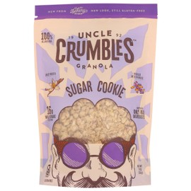 Uncle Crumbles Granola, Sugar Cookie, Kosher, Gluten Free & Non-GMO, 11 Ounce (Pack of 6)